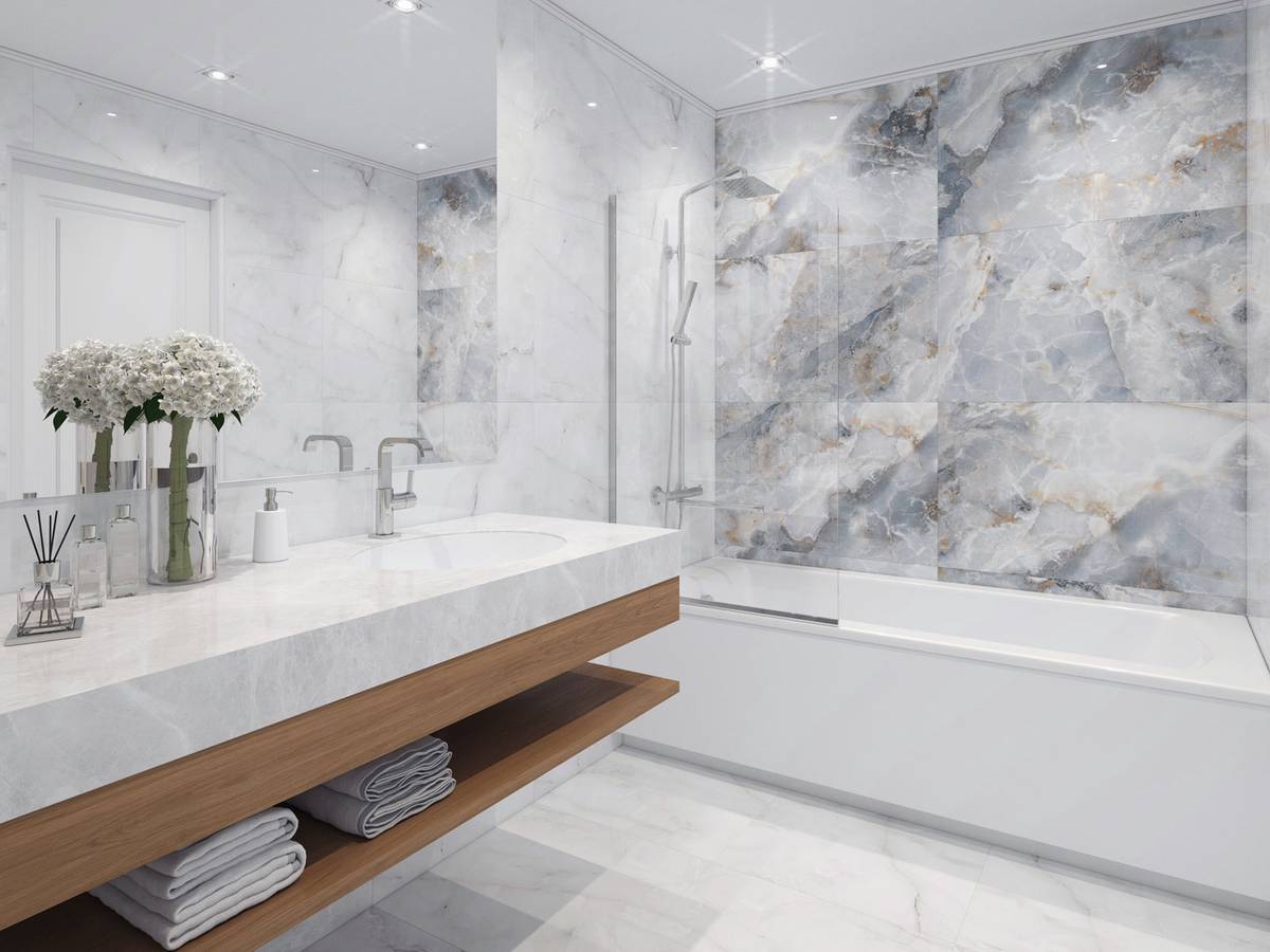 Staro Palacio Nestle Sky Керамогранит Staro Palacio Nestle Sky 60x120 полированный голубой